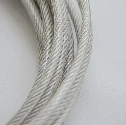 7x19 PVC obloženi pocinčani kabel za zrakoplovstvo čelik nosio je uže